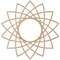 Ekena Millwork Eleanor Wood Fretwork Pierced Ceiling Medallion, Alder, 18"OD x 6 7/8"ID x 3/8"T CMWP18X18X0375EAAL - alternate 5